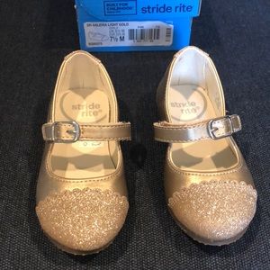 Stride Rite Light Gold Valeria